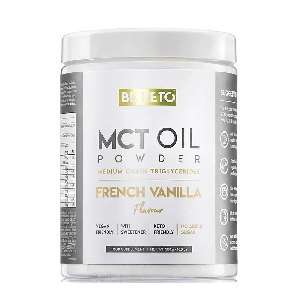 BeKeto MCT Oil Powder French Vanilla 300 g