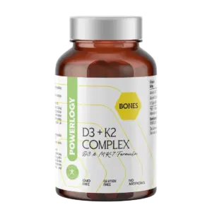 Powerlogy D3+K2 Complex 60 kapsułek