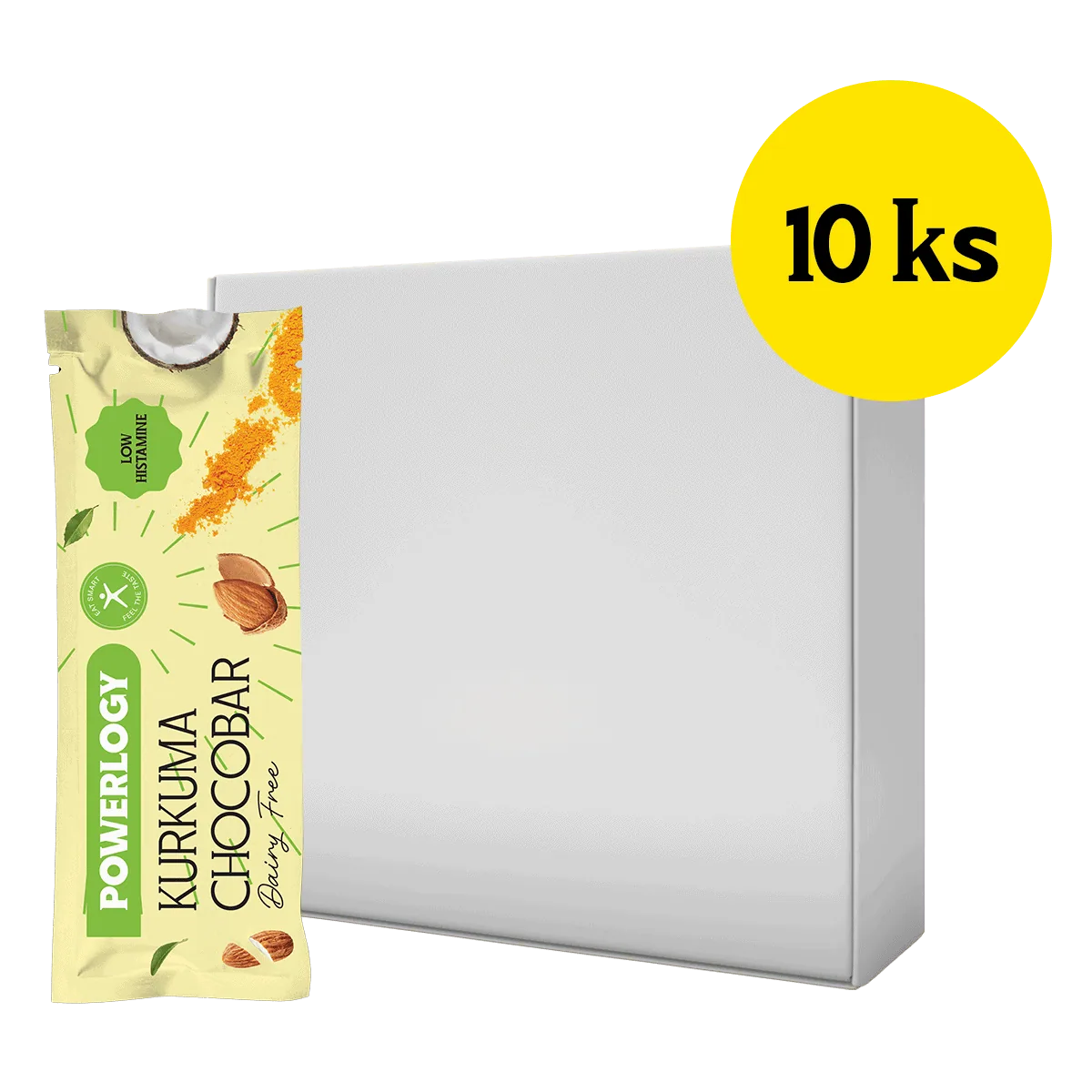 Powerlogy Kurkuma Chocobar 10 x 50 g