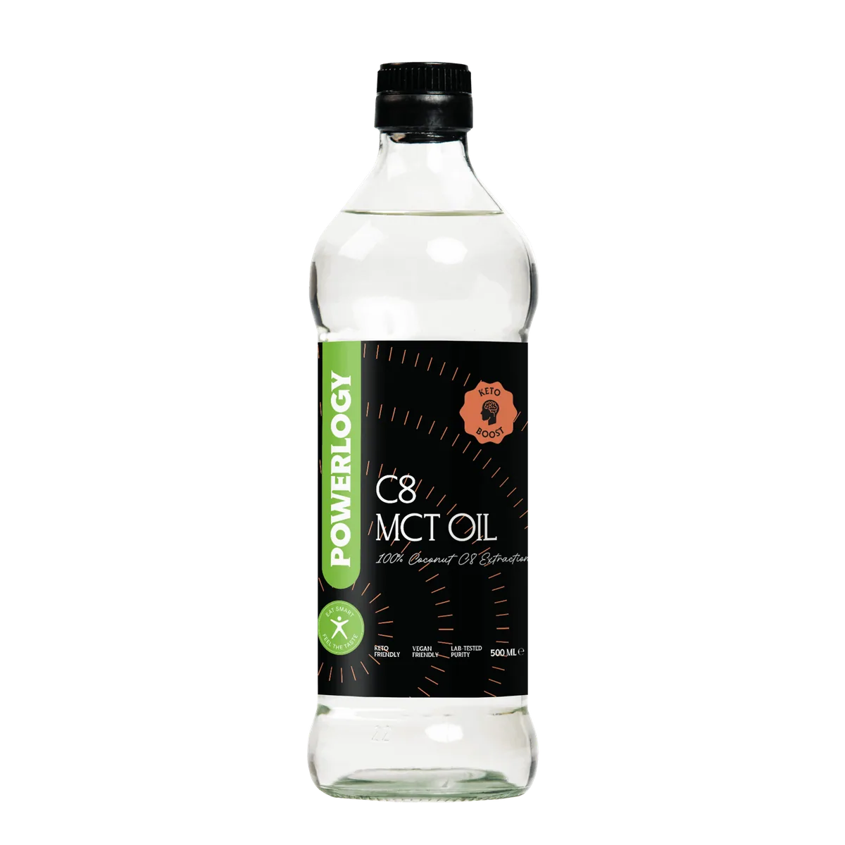 Powerlogy C8 MCT Oil 500 ml