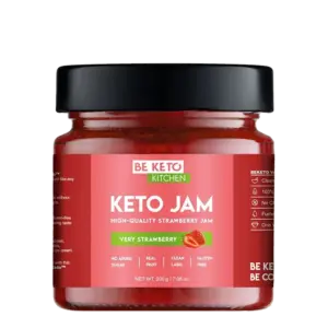 BeKeto Keto Jam Very Strawberry 200 g