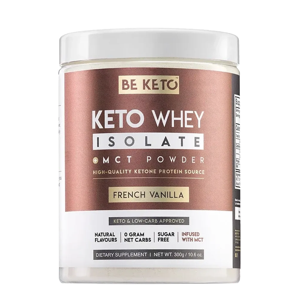 BeKeto Keto Whey Isolate + MCT French Vanilla 300 g