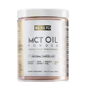 BeKeto MCT Oil Powder Natural Chocolate 300 g