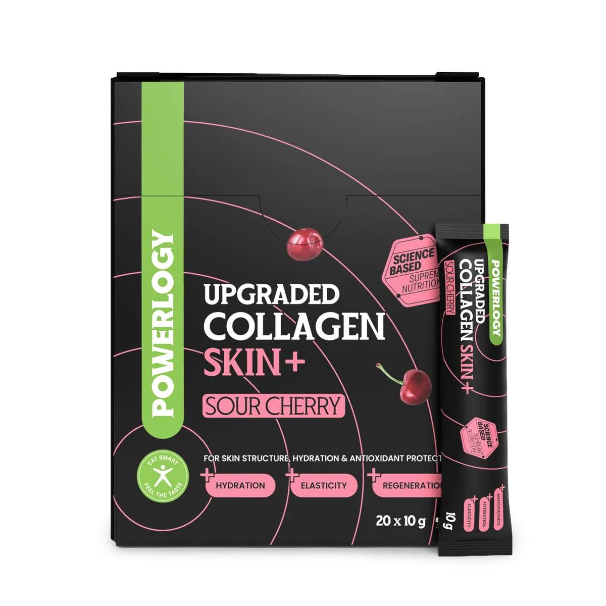 Powerlogy Upgraded Collagen Skin+ 20 x 10 g