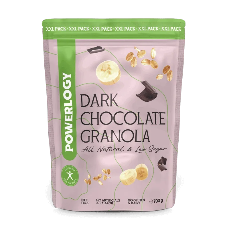 Powerlogy Dark Chocolate Granola 700 g