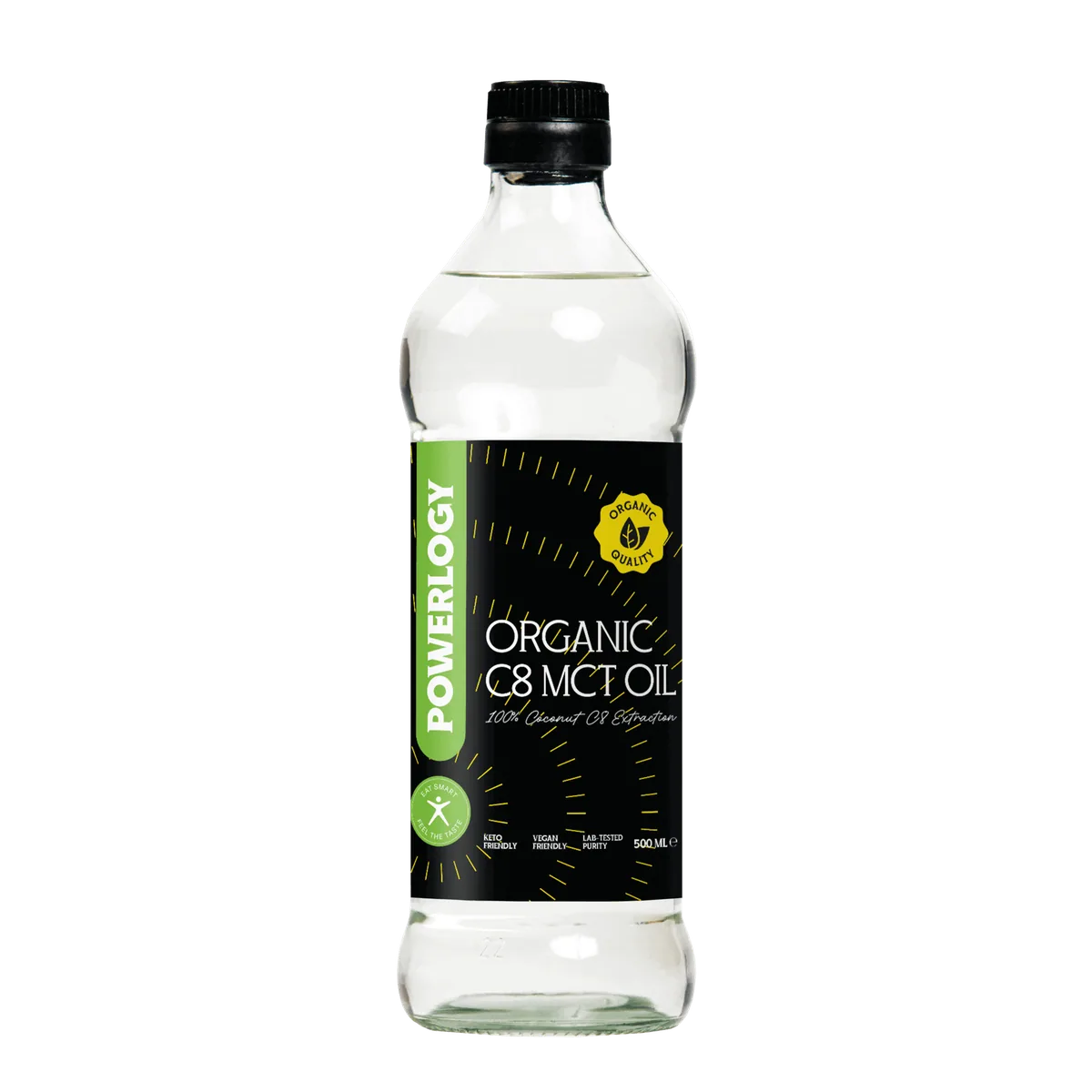 Powerlogy Organic C8 MCT Oil 500 ml