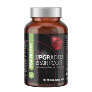 Powerlogy Upgraded Brain Focus 60 Kapseln