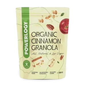 Powerlogy Organic Cinnamon Granola 350 g