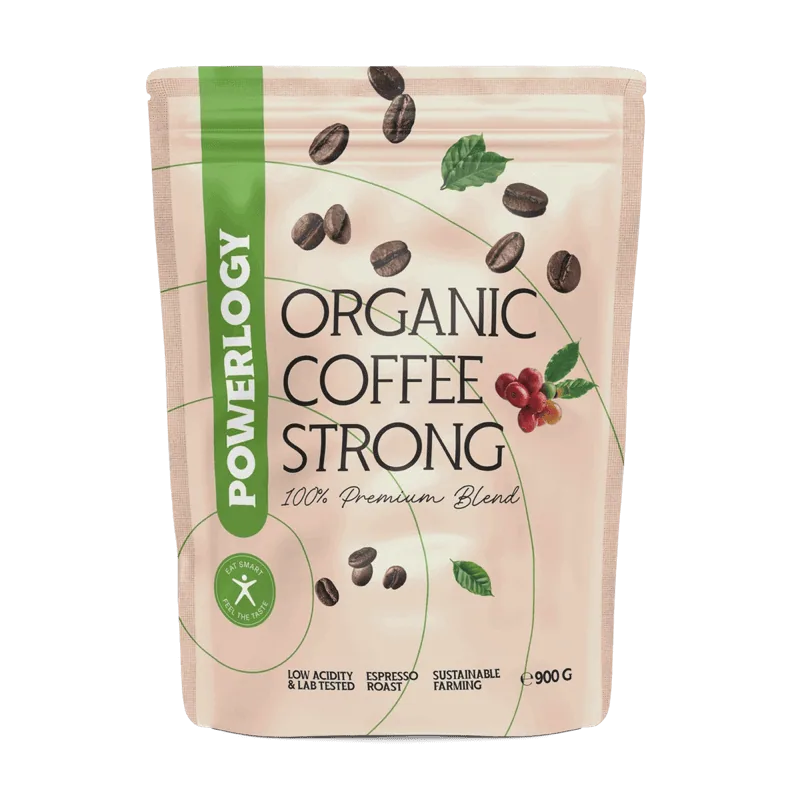 Powerlogy Organic Coffee Strong 900 g