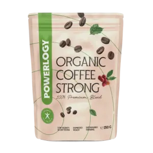 Powerlogy Organic Coffee Strong 250 g
