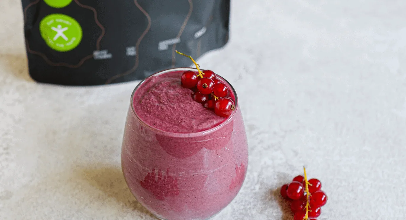 Proteinové vanilkové smoothie s ovocem