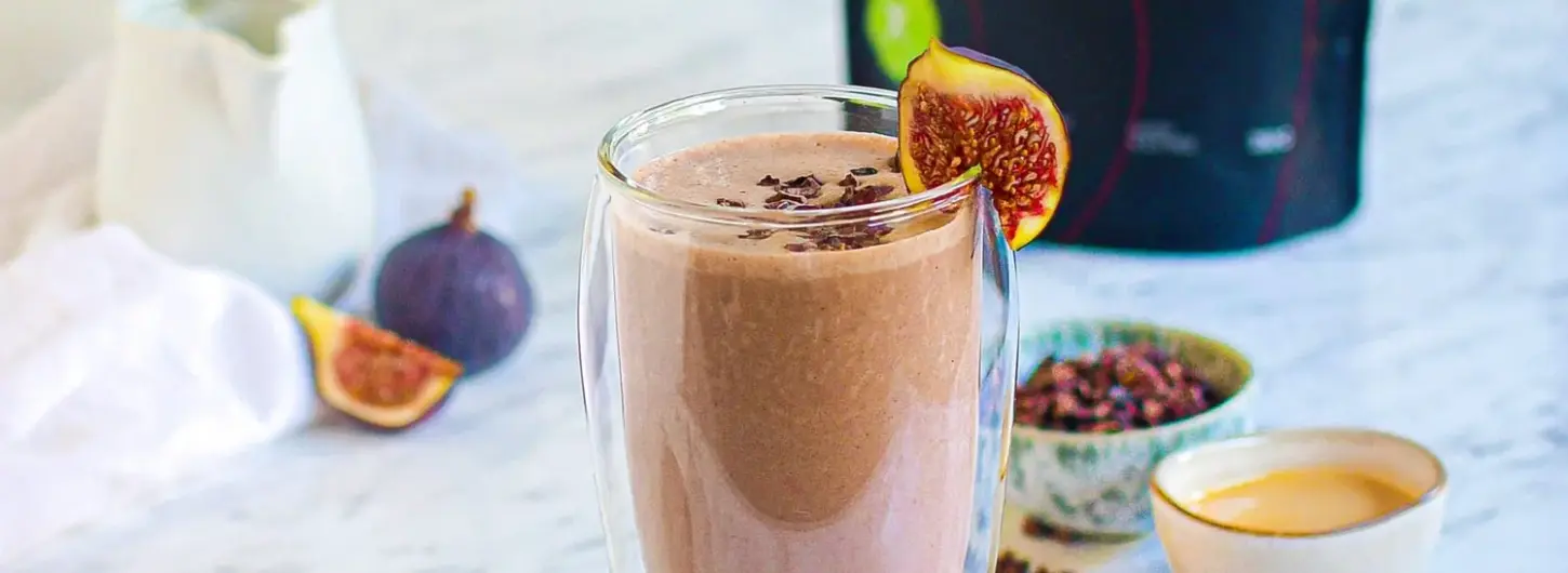 Proteínový čokoládový termix v pohári