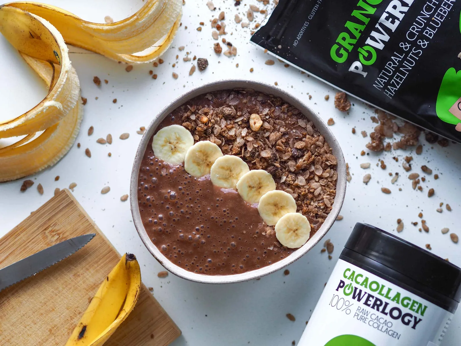 Cacaollagen smoothie bowl