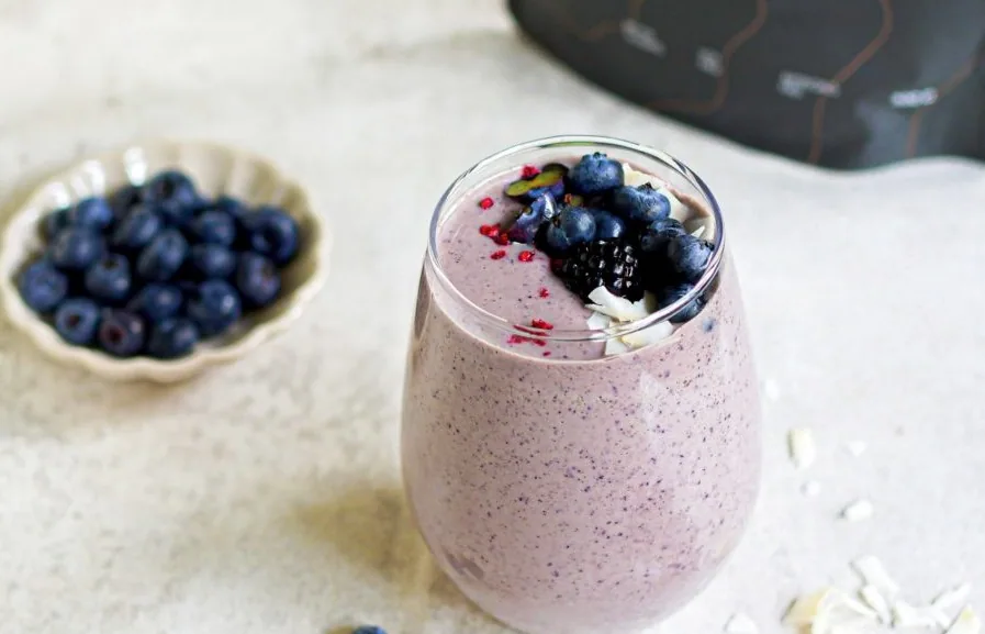 Fit Heidelbeer-Smoothie