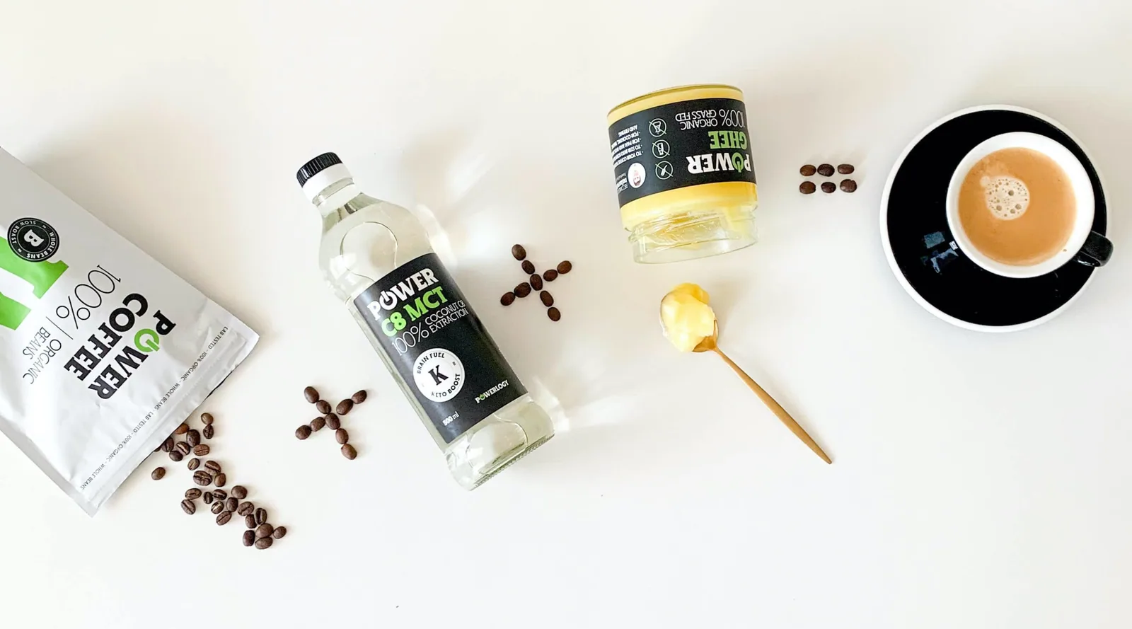 Power Coffee z olejem MCT i masłem ghee