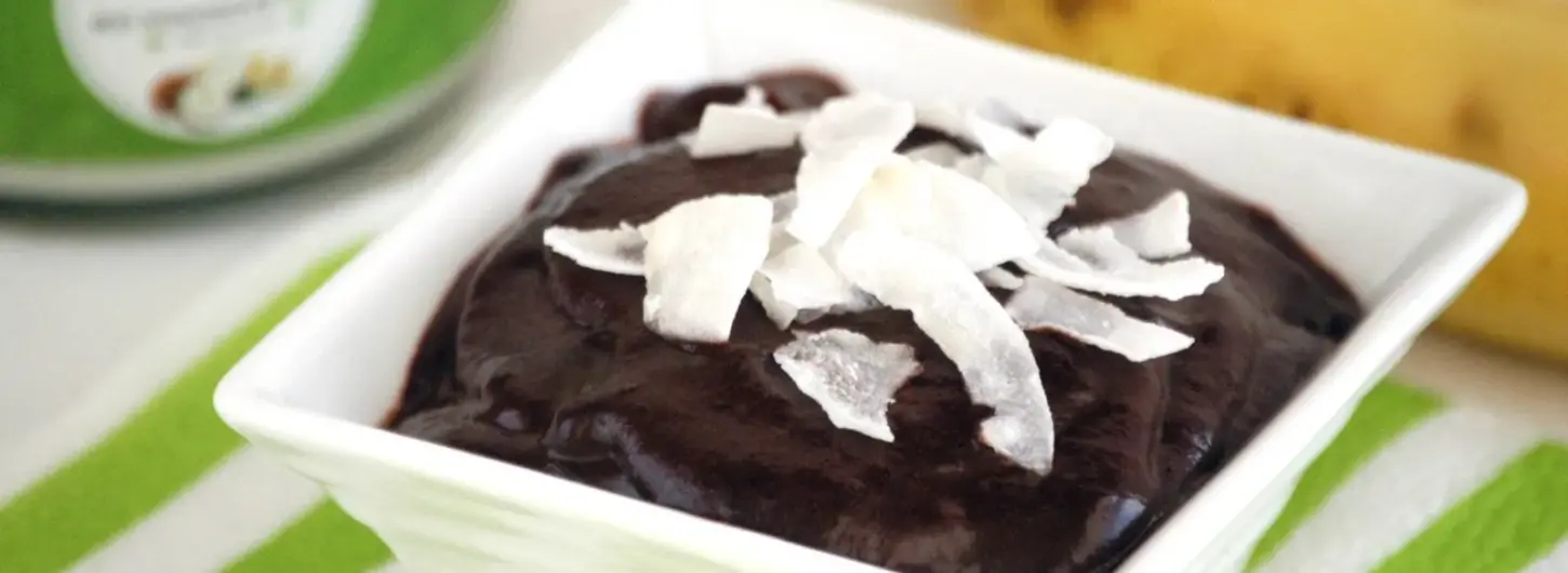 Čokoládovo-kokosový puding
