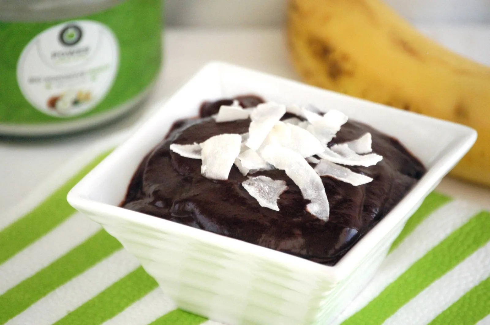 Čokoládovo-kokosový puding