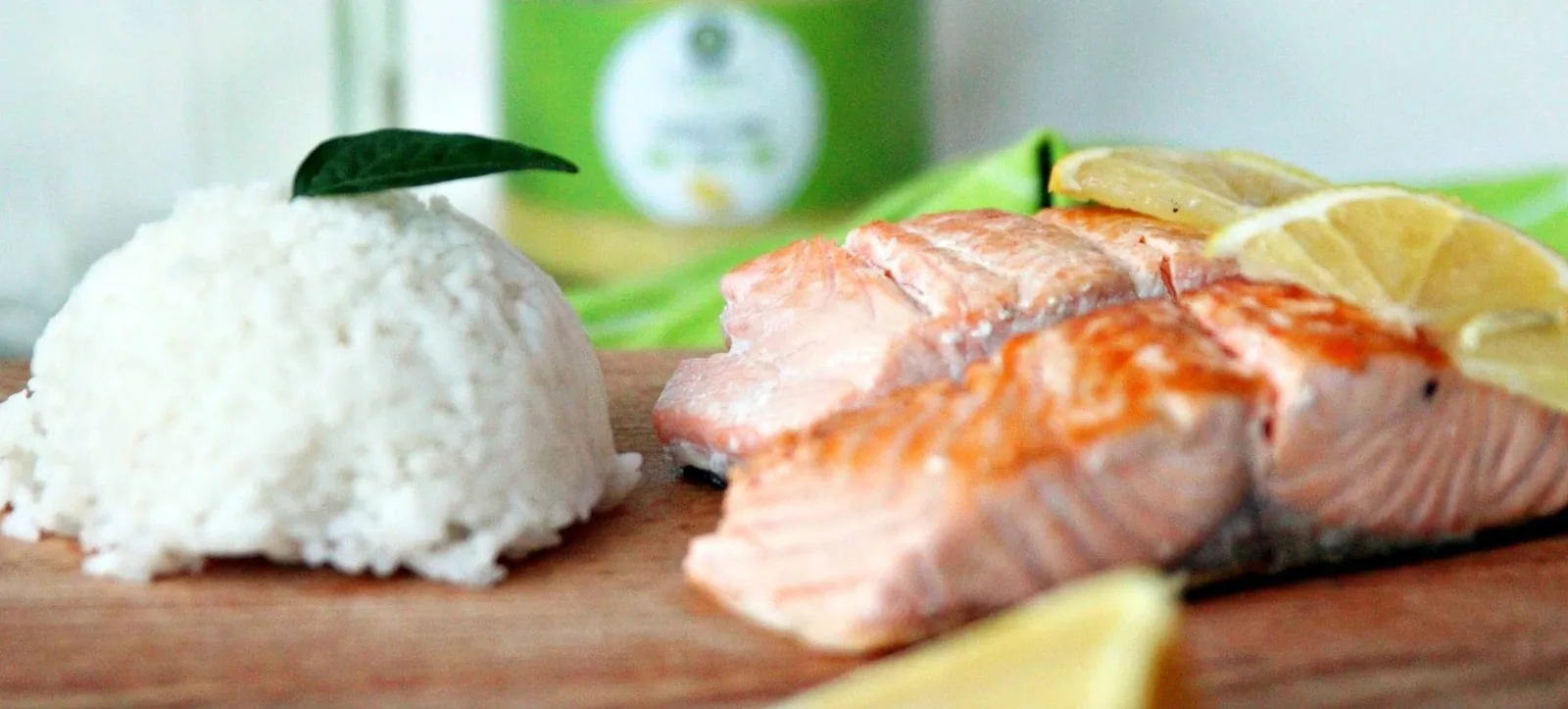 Salmon in ghee butter