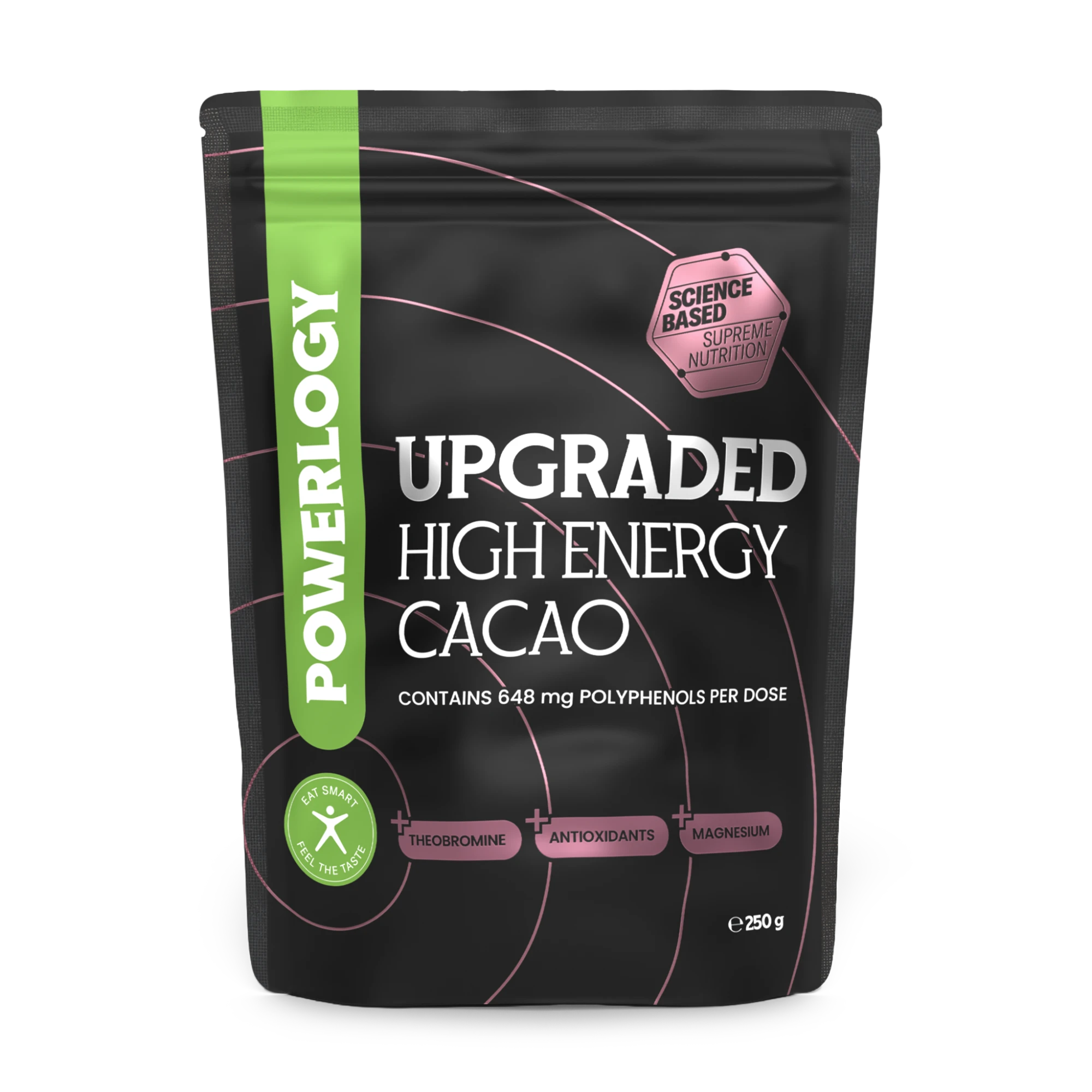 Powerlogy Upgraded High Energy Cacao 250 g