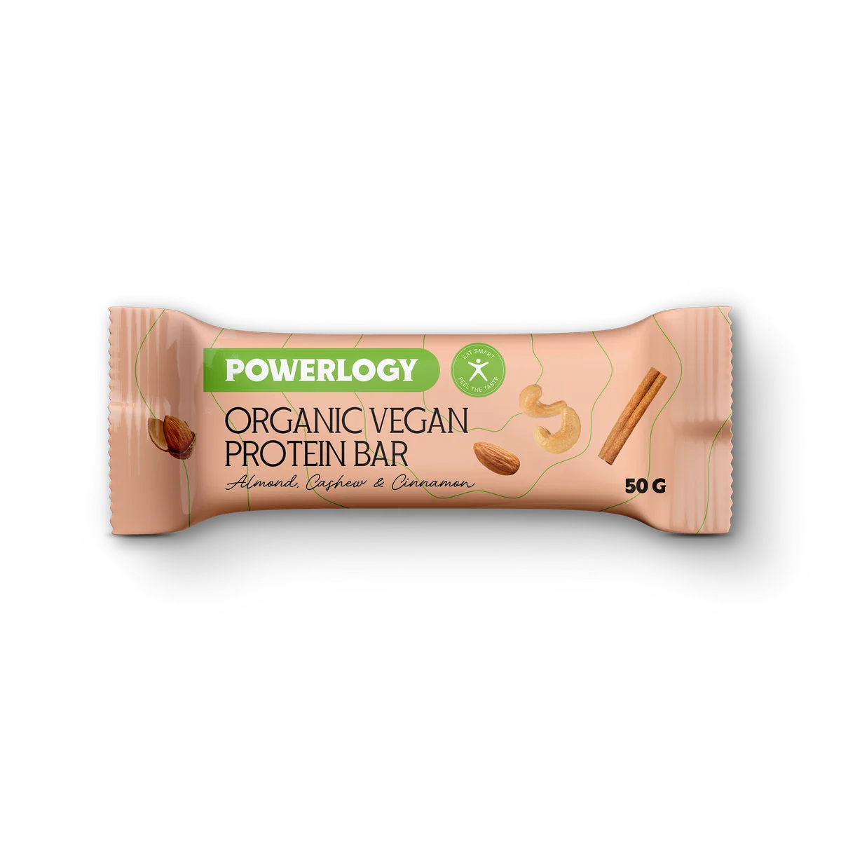 Powerlogy Organic Vegan Protein Bar 50 g