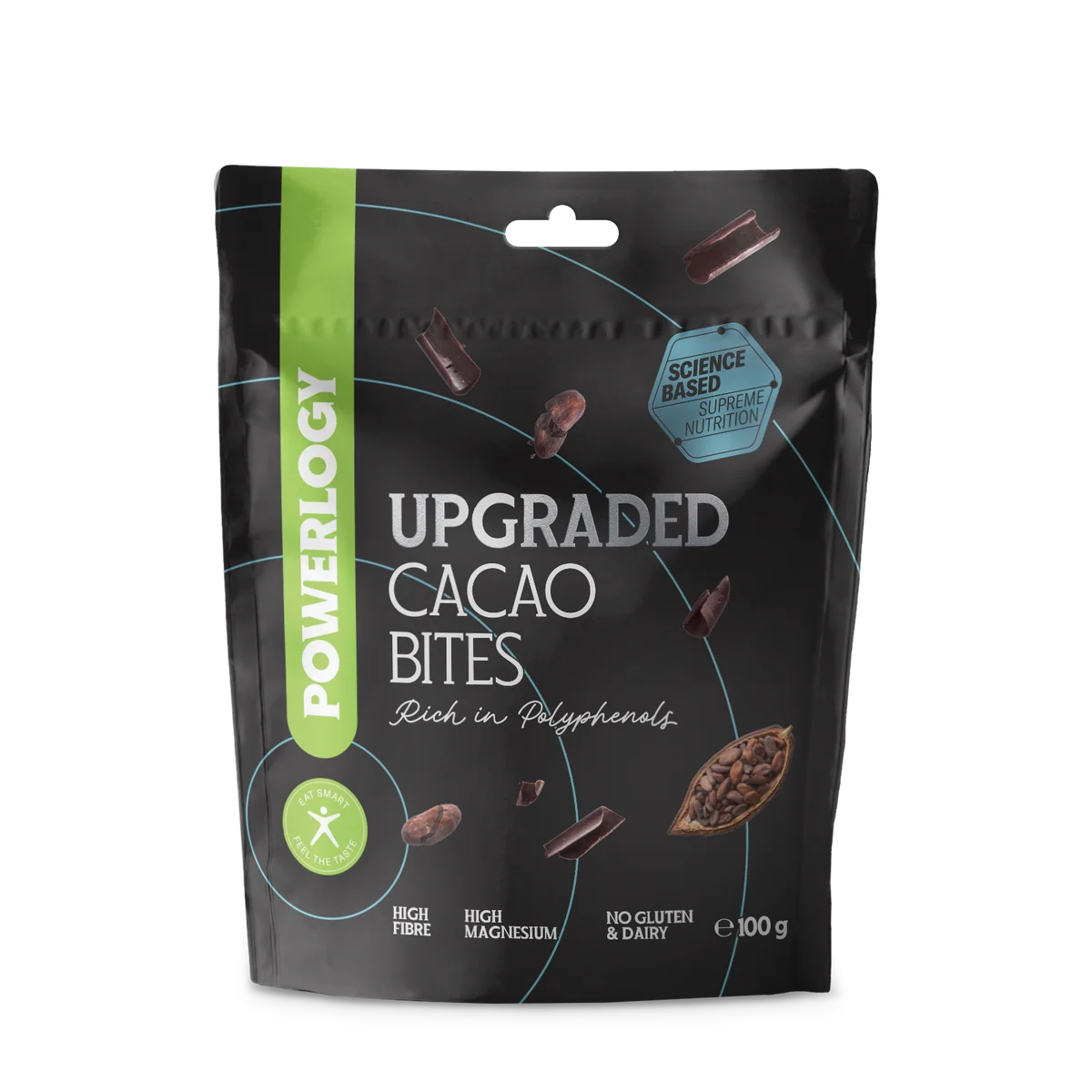 Powerlogy Upgraded Cacao Bites 100 g