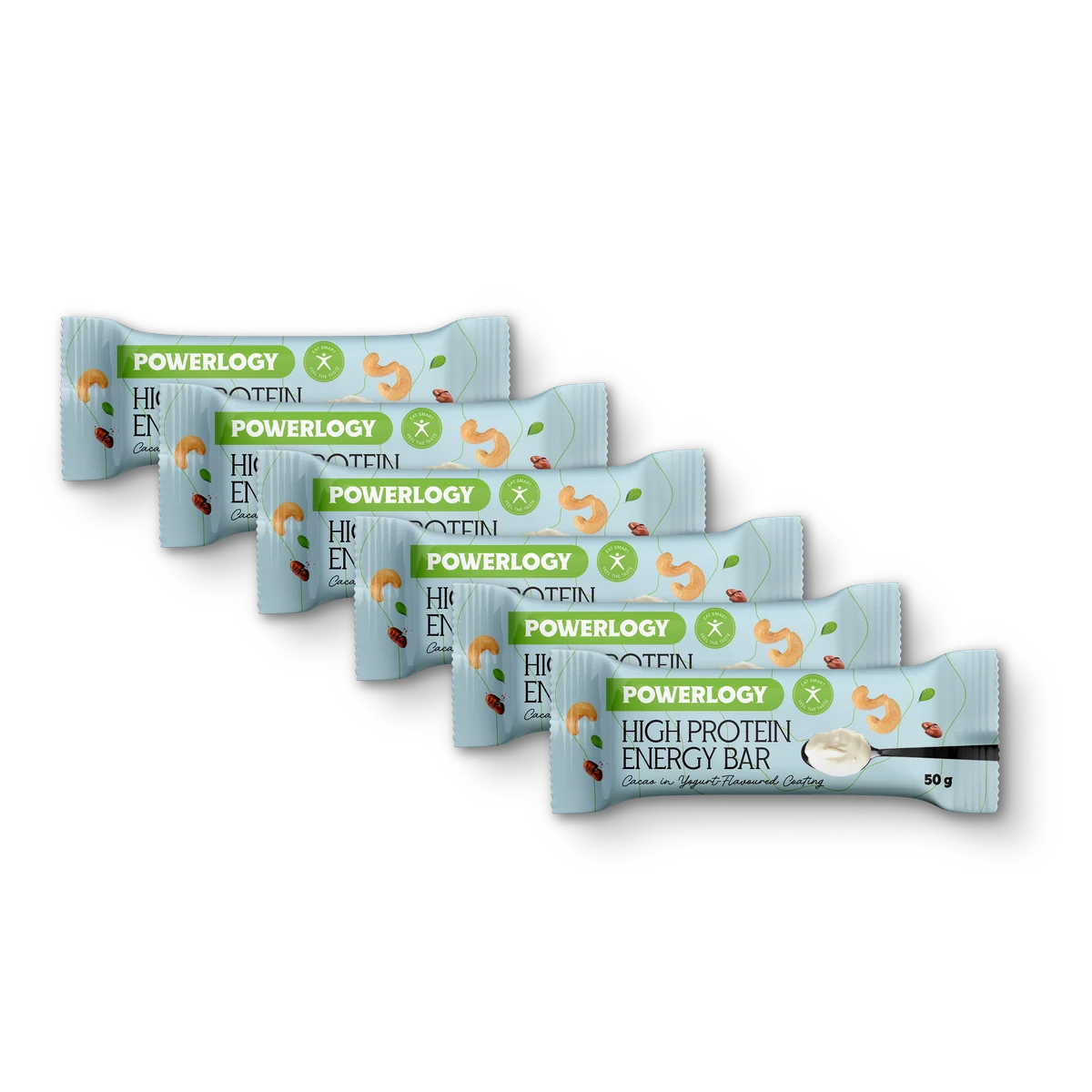 Powerlogy High Protein Bar 50 g — 6 ks