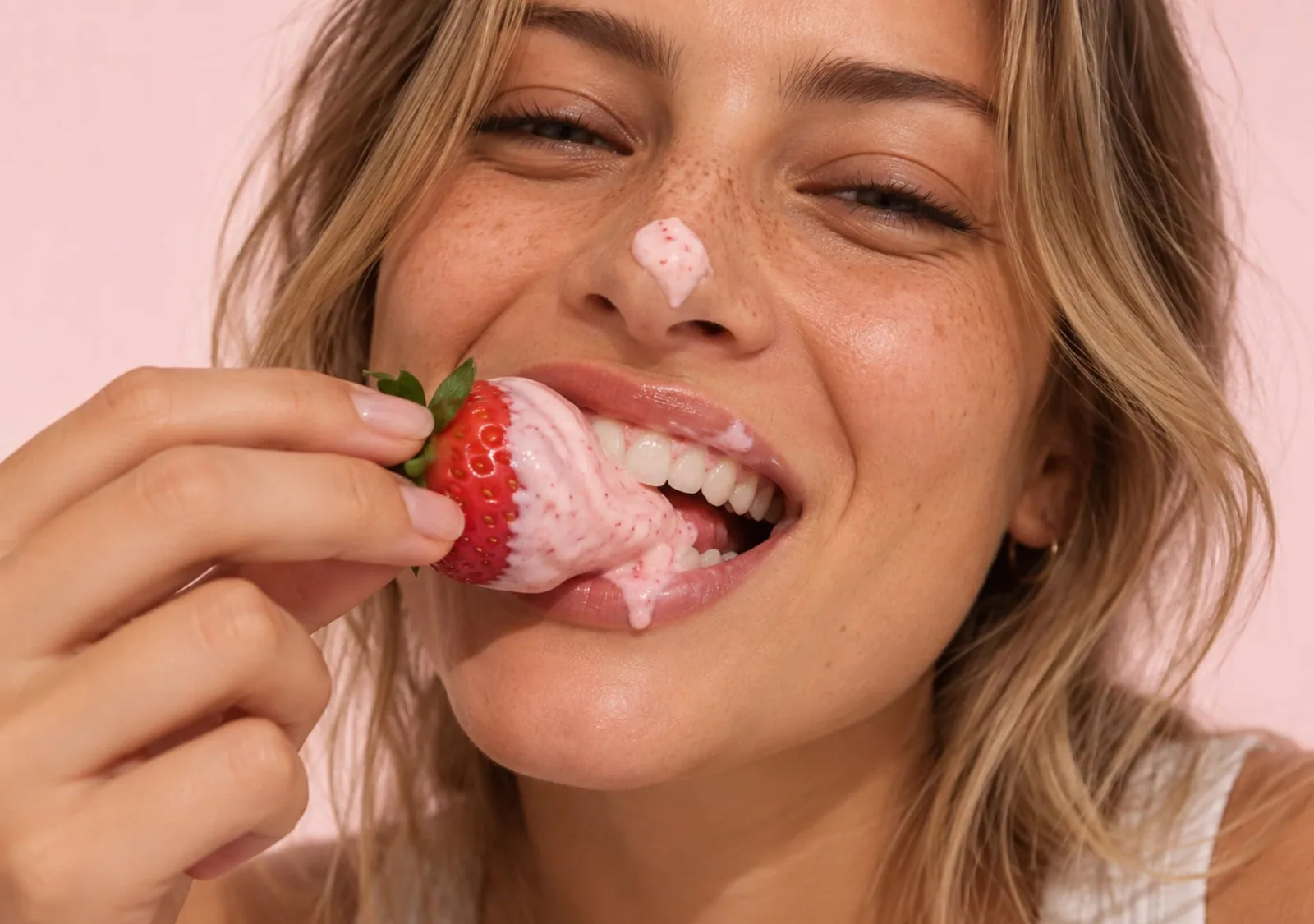 Powerlogy Protein Topping Strawberry Cream 250 g