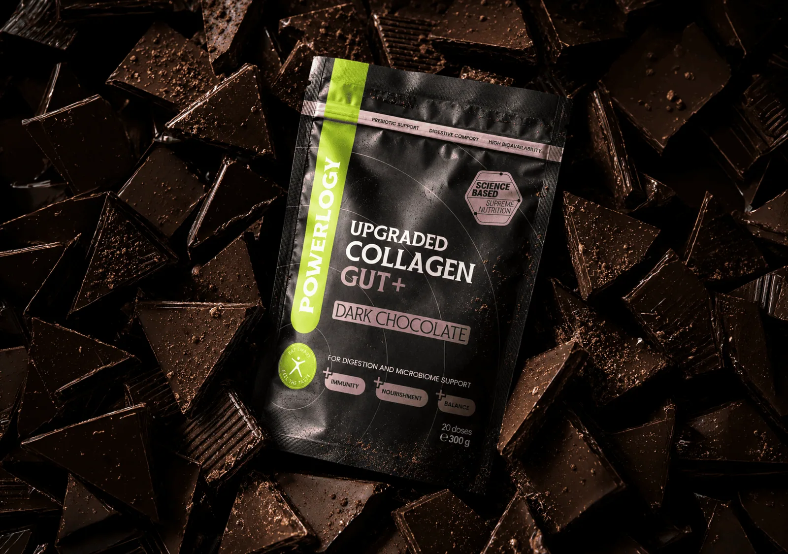 Powerlogy Upgraded Collagen Gut+ 300 g