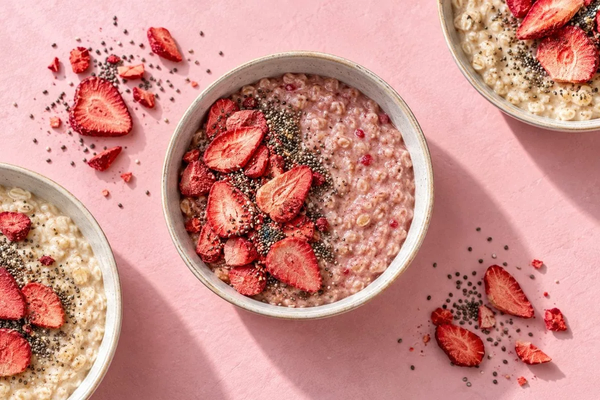 Powerlogy Oatmeal Protein Strawberry