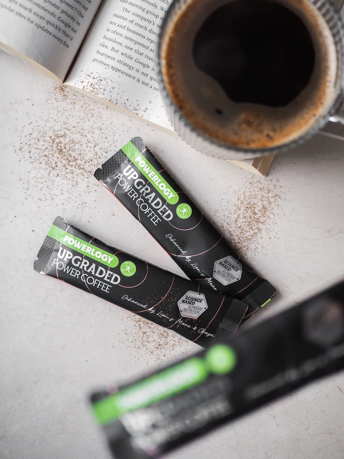 Powerlogy Upgraded Power Coffee 10 x 3,5 g