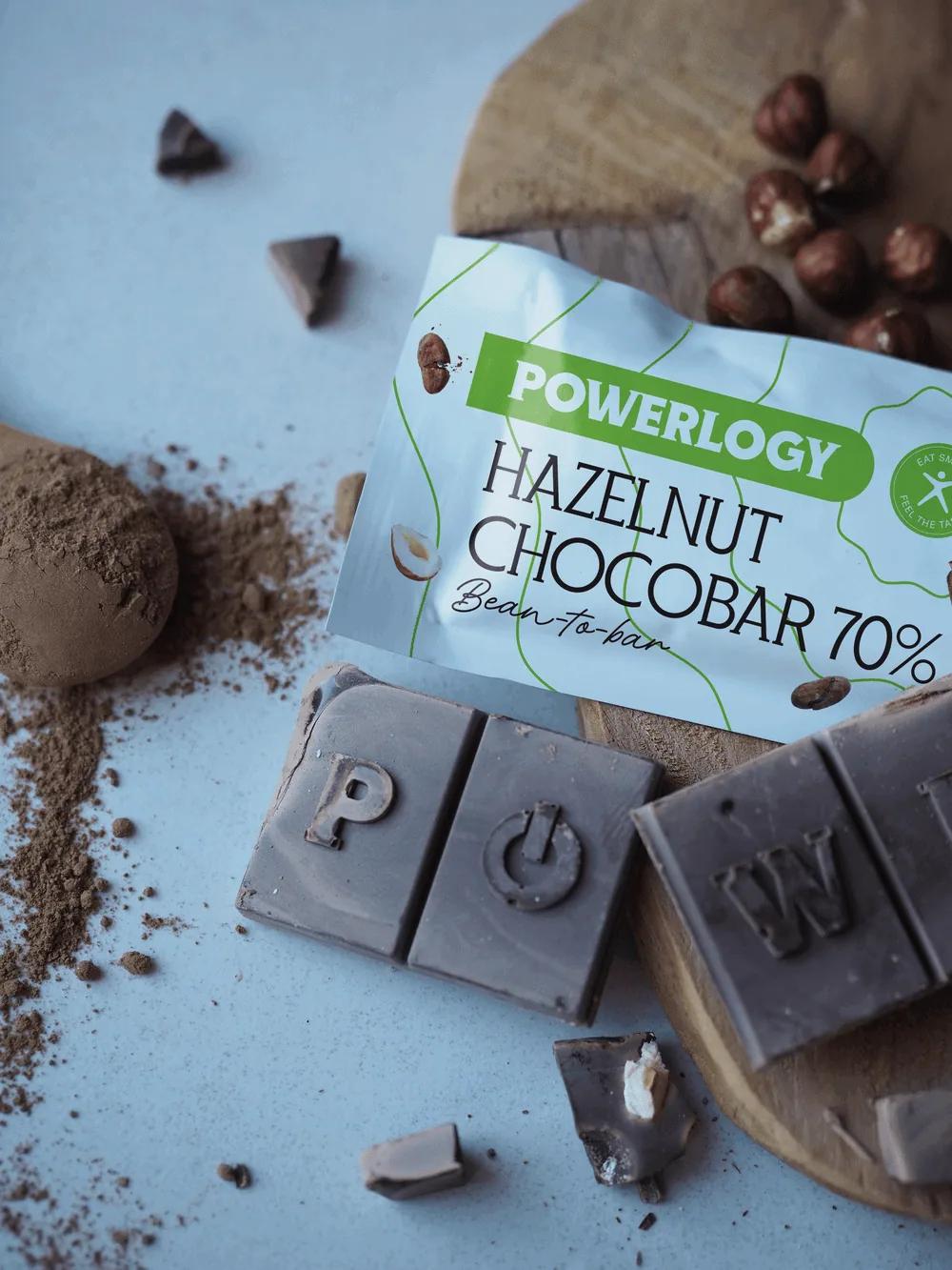 Powerlogy Chocobar 70 % 50 g