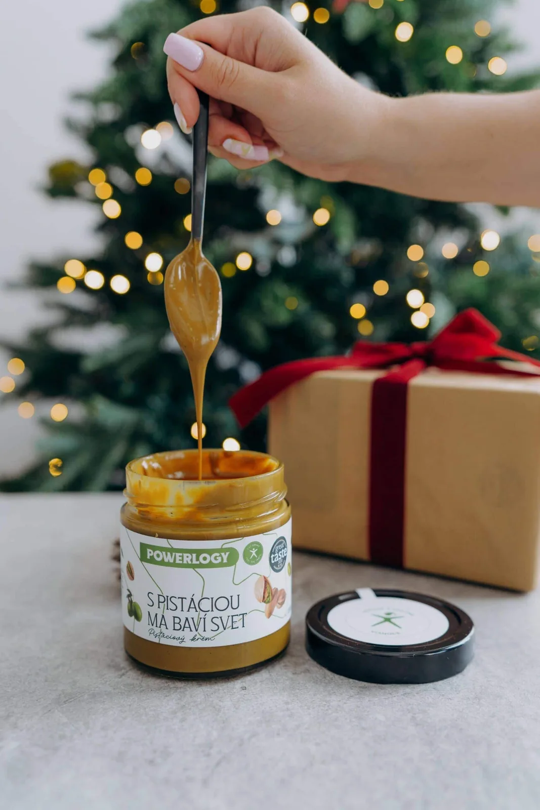 Powerlogy Pistacchio Cream 330g Christmas Edition