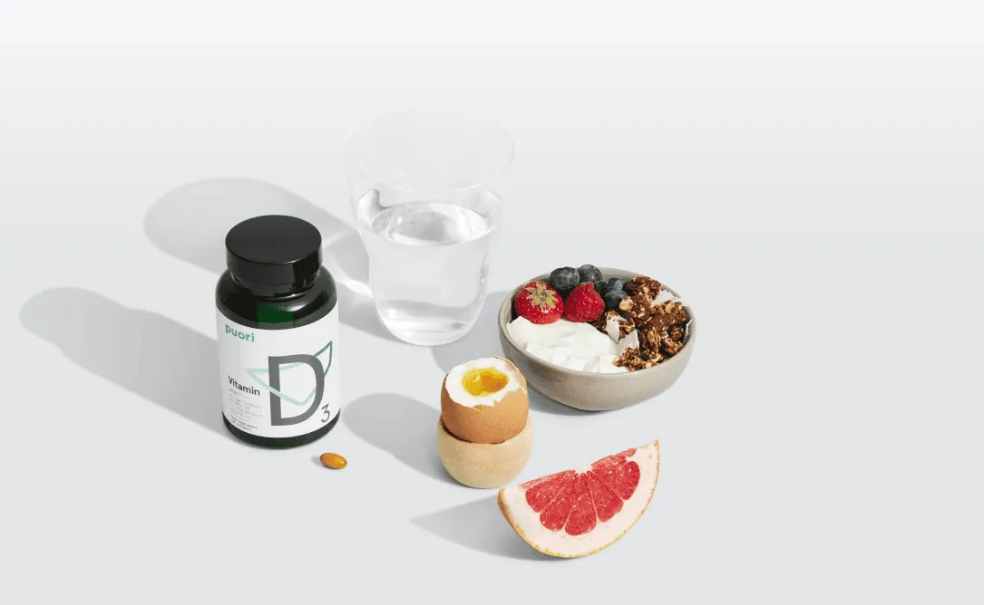 Puori Vitamin D3 120 Kapseln