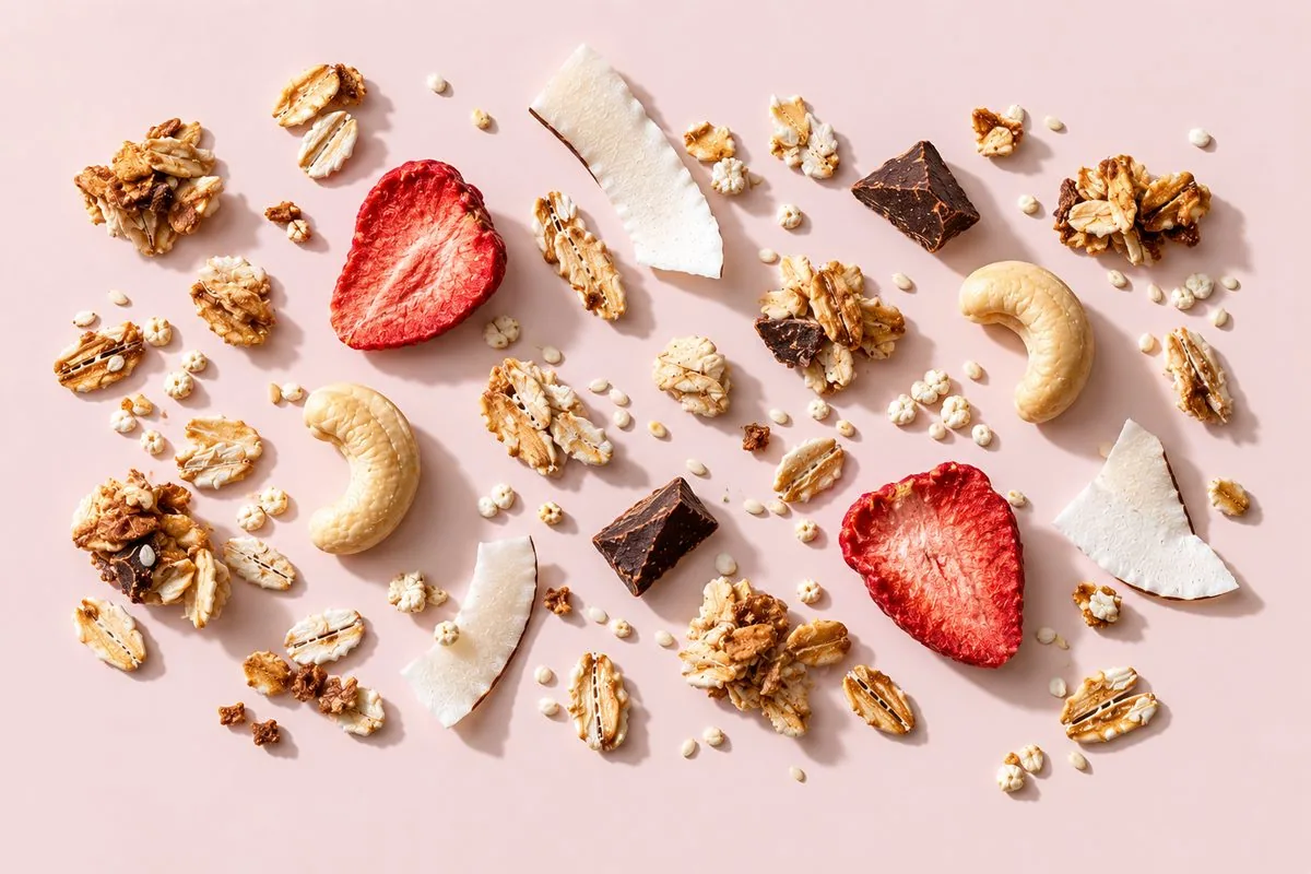 Powerlogy Upgraded Low Carb Granola Choco & Strawberry