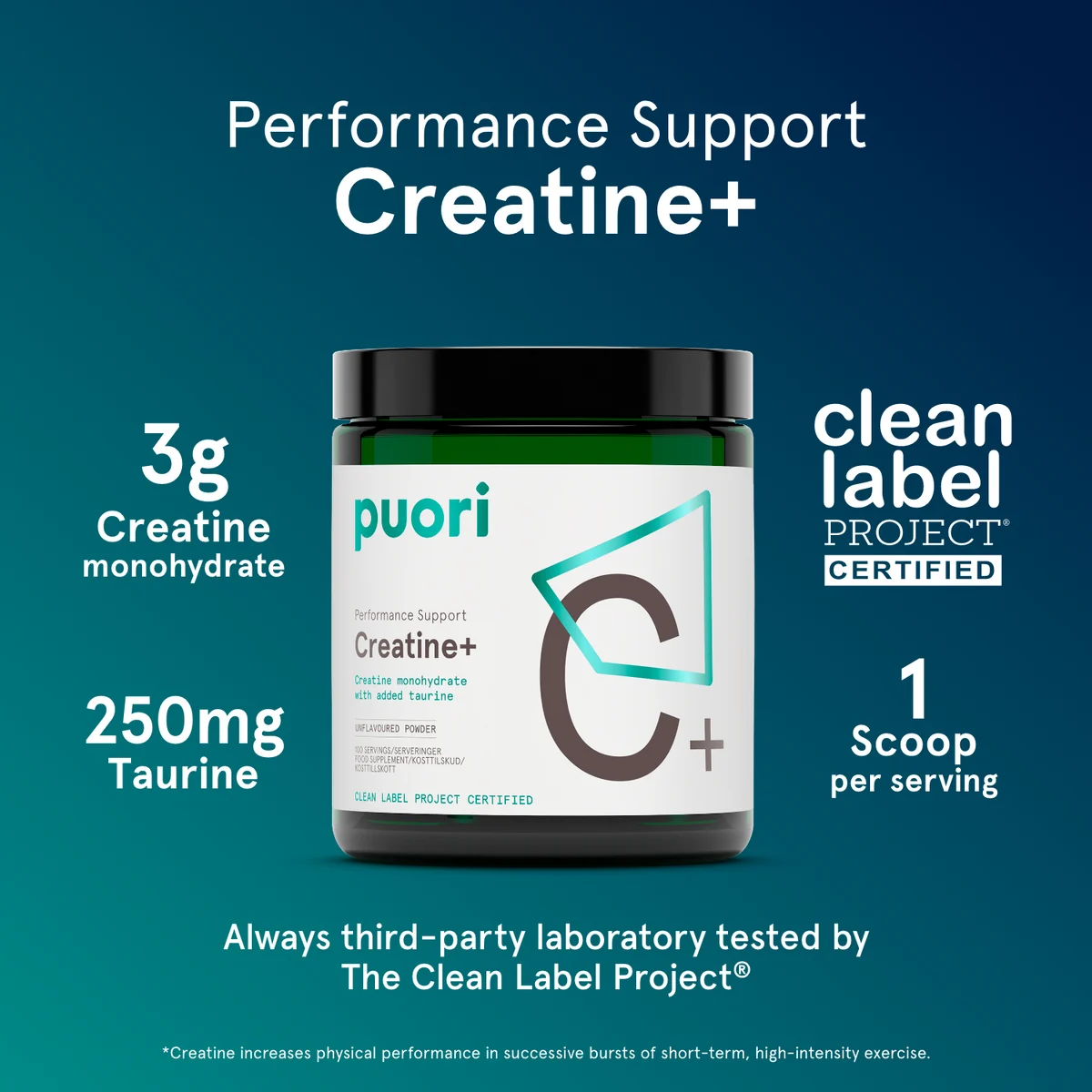 Puori Creatine+ 300 g