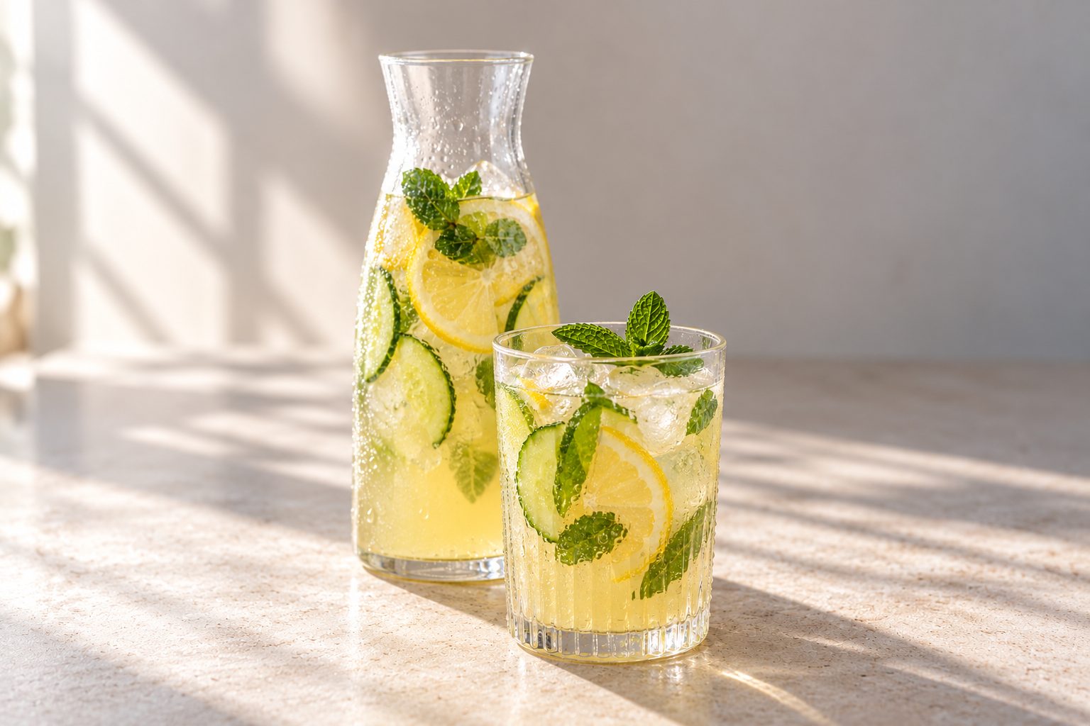 Citrónová iontová limonáda na tréning