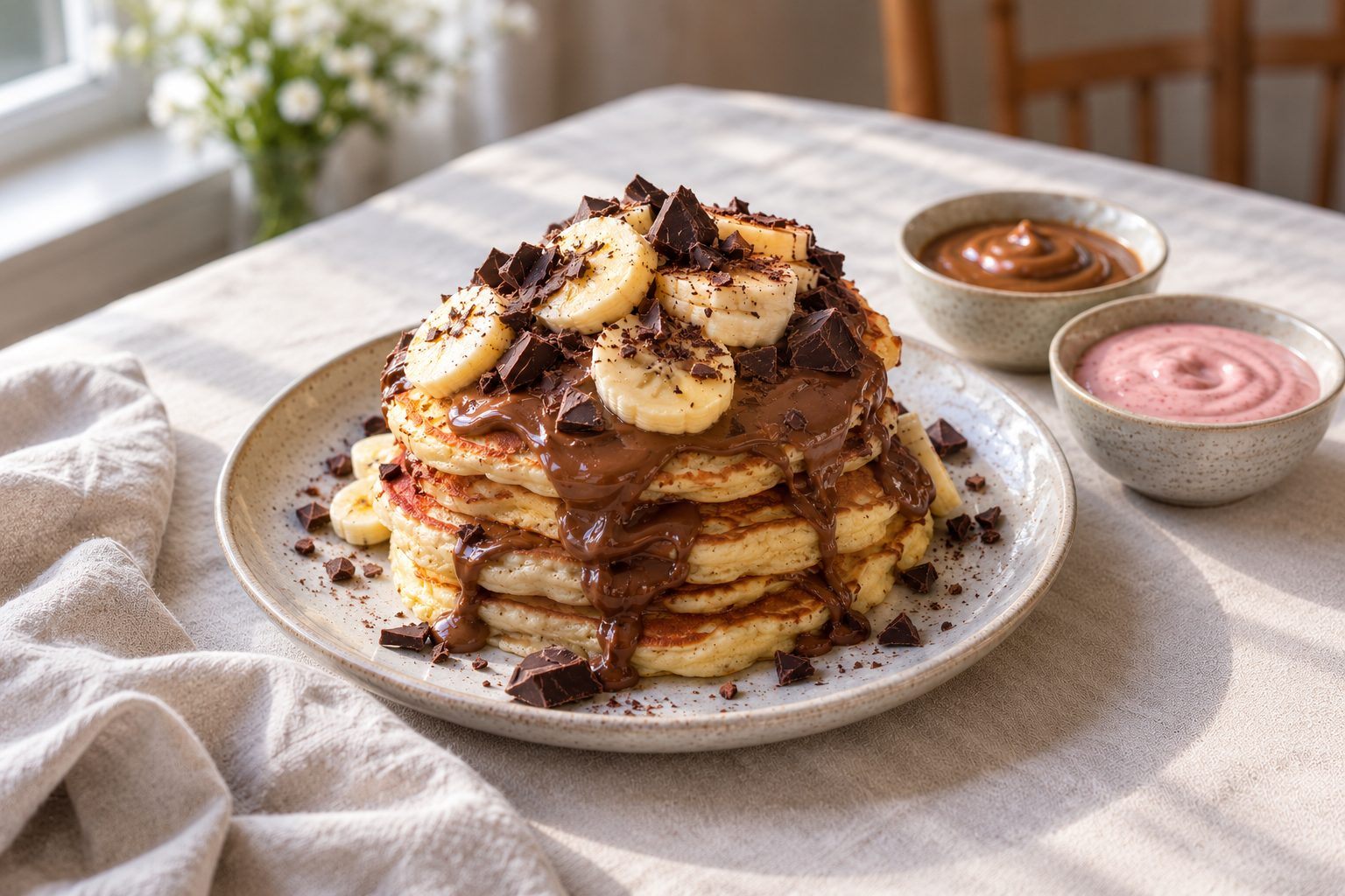 Protein-Pancakes mit Topping: 3 Varianten