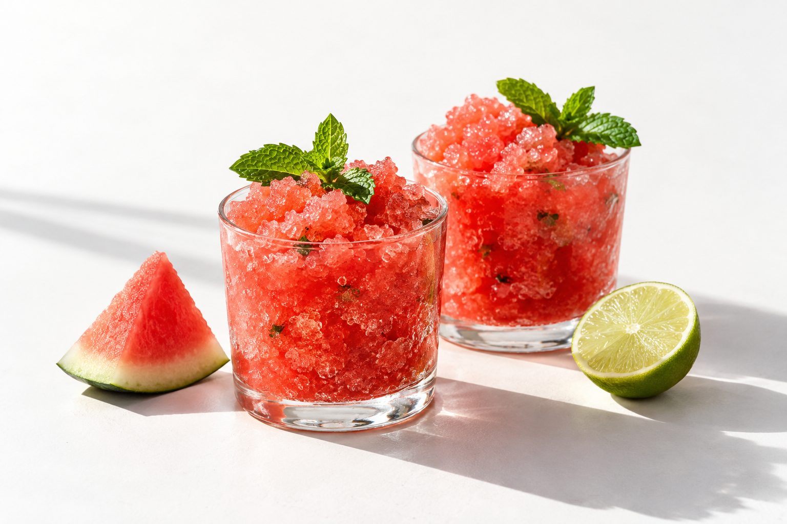 Wassermelonen-Granita mit Elektrolyten