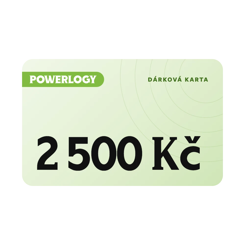 Powerlogy dárková karta 2 500 Kč