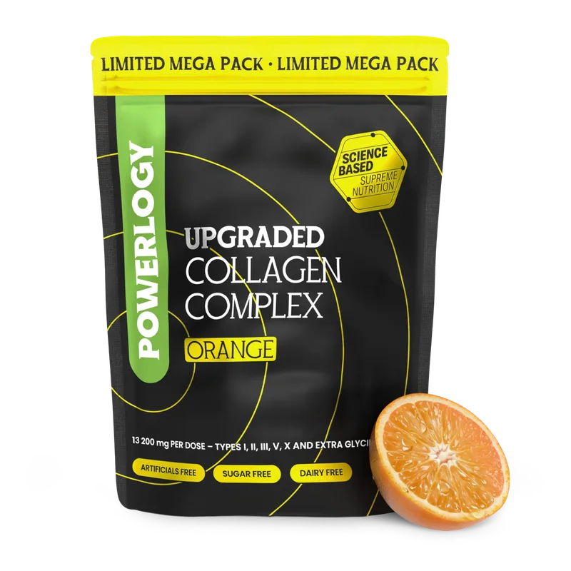 Powerlogy Upgraded Collagen Complex Orange 450 g