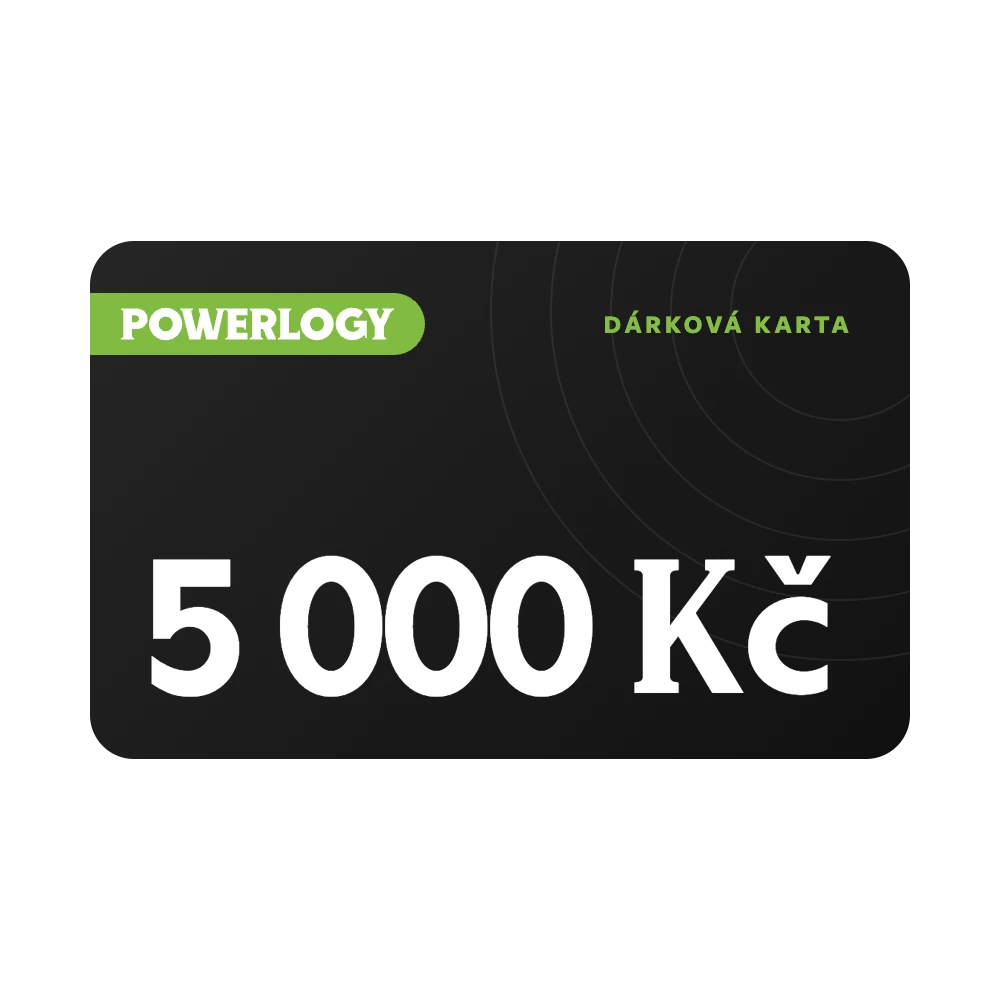 Powerlogy dárková karta 5 000 Kč